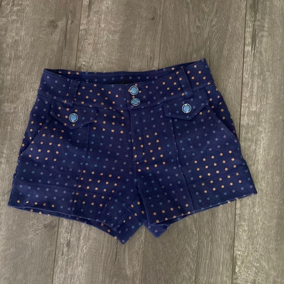 Marc by Marc jacobs navy polka dot shorts 0 - Picture 1 of 4